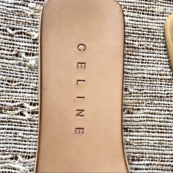 CELINE • Vintage Slides RARE Monogram Mules 37 - Picture 3 of 8